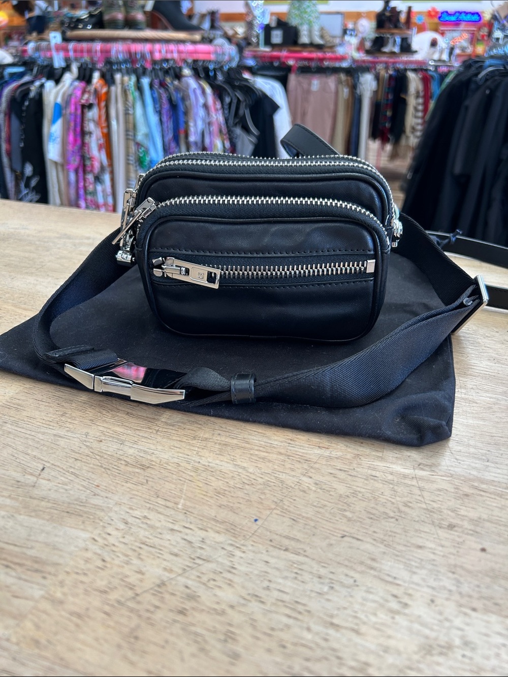 Alexander Wang Attica belt bag retail $650 excellent!